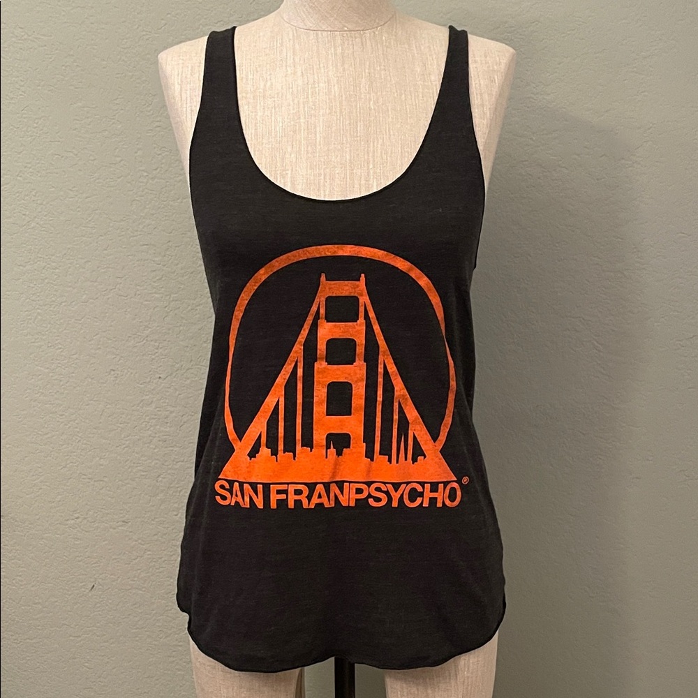 San Franpsycho Women's Racerback Tank Top